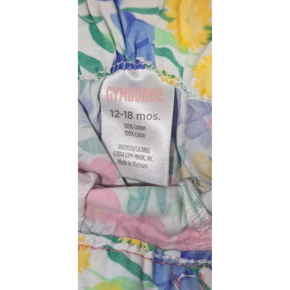 Carter's Gymboree Baby Girl 18M 3pc Set Bodysuit Floral Pants Owl Bib Pink White